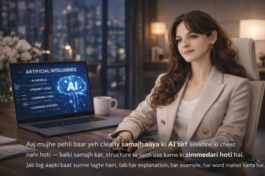 AI Sikho Hindi Mein -Day 14: Jab kaam ka impact dikhne lagta hai, aur zimmedari mehsus hoti hai - kalpanaai.de