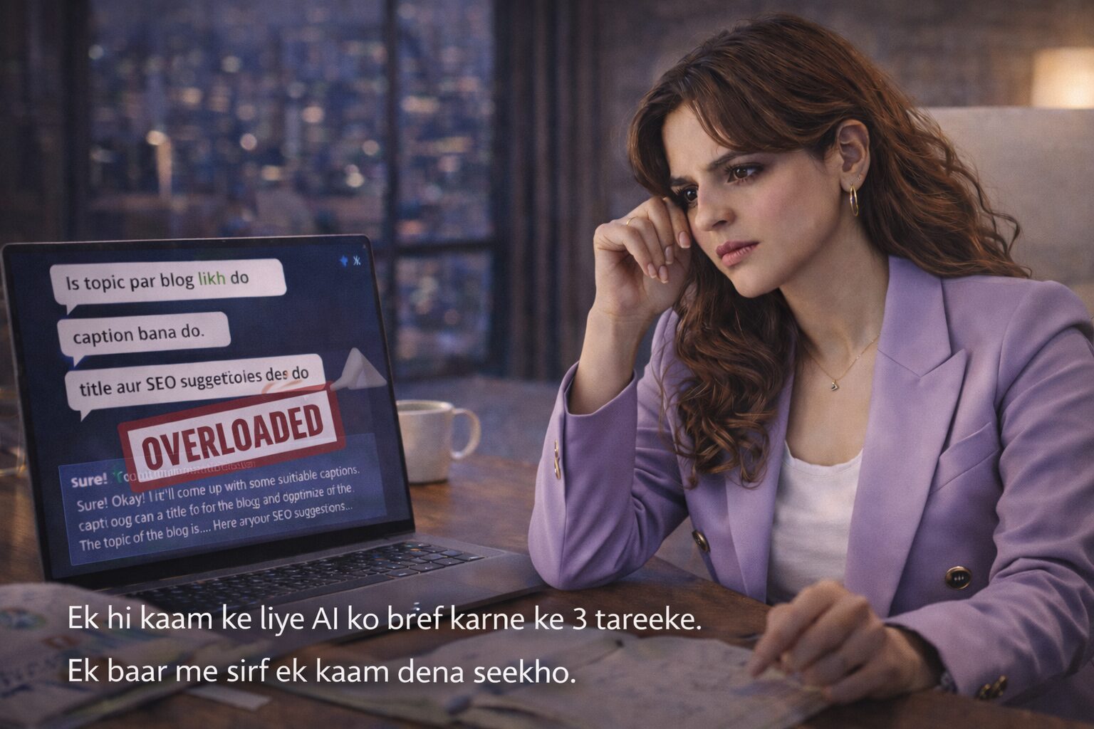 AI Sikho Hindi Mein – Day 15: AI ko kaam dena hai, overload nahi—Sahi tareeka kya hai?