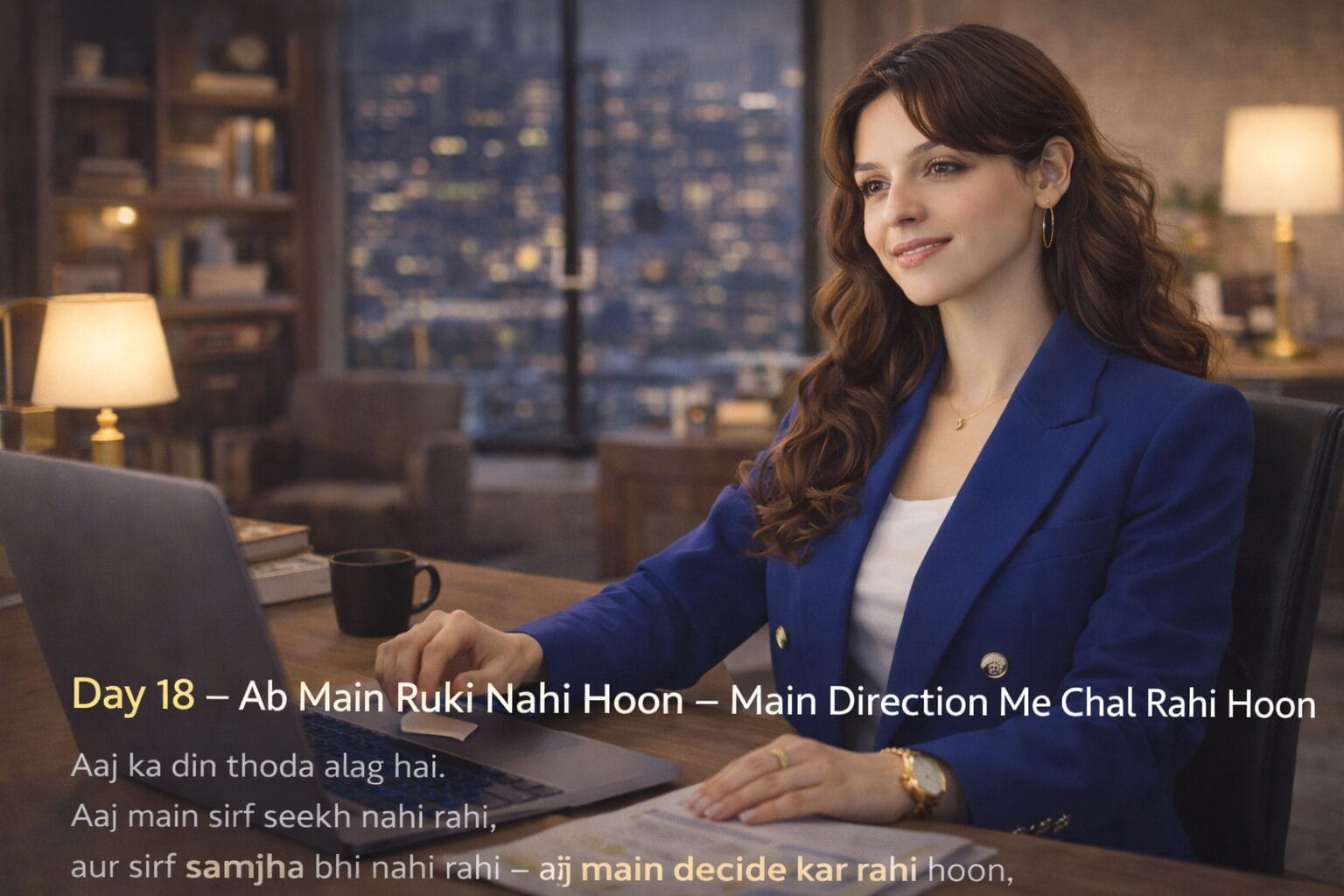 AI Sikho Hindi Mein -Day 18: Ab Main Ruki Nahi Hoon — Main Direction Me Chal Rahi Hoon