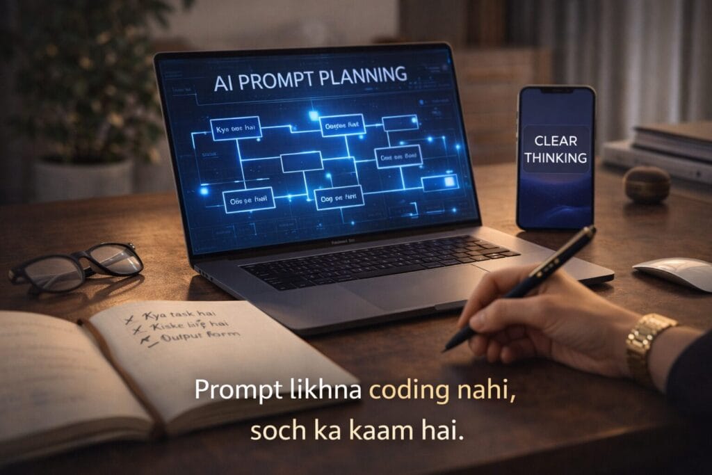 AI Sikho Hindi Mein Day 20 Structured Thinking aur Prompting Workflow