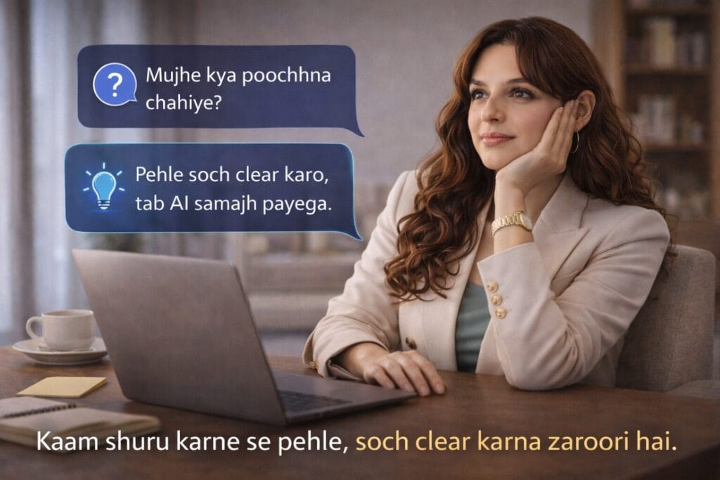 AI Sikho Hindi Mein Day 21 Thinking Structure aur Clarity Concept