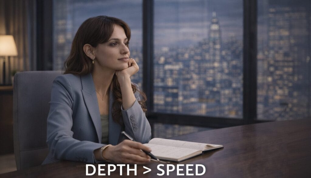 AI Sikho Hindi Mein Day 23 Depth Speed aur Authenticity