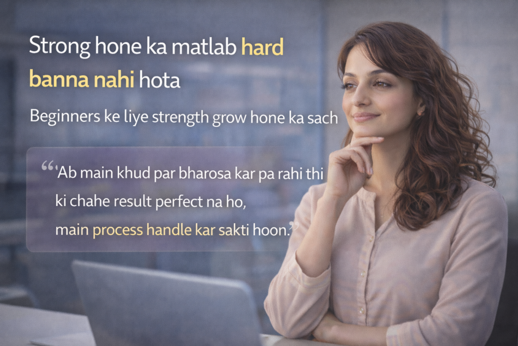 inner strength and calm confidence for beginners